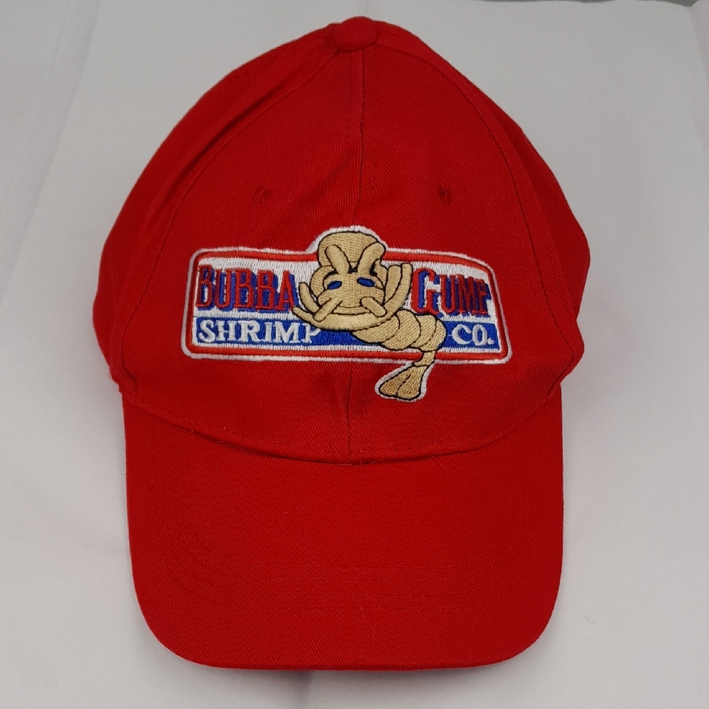 Bubba Gump Shrimp Co. Red Baseball Hat Cap